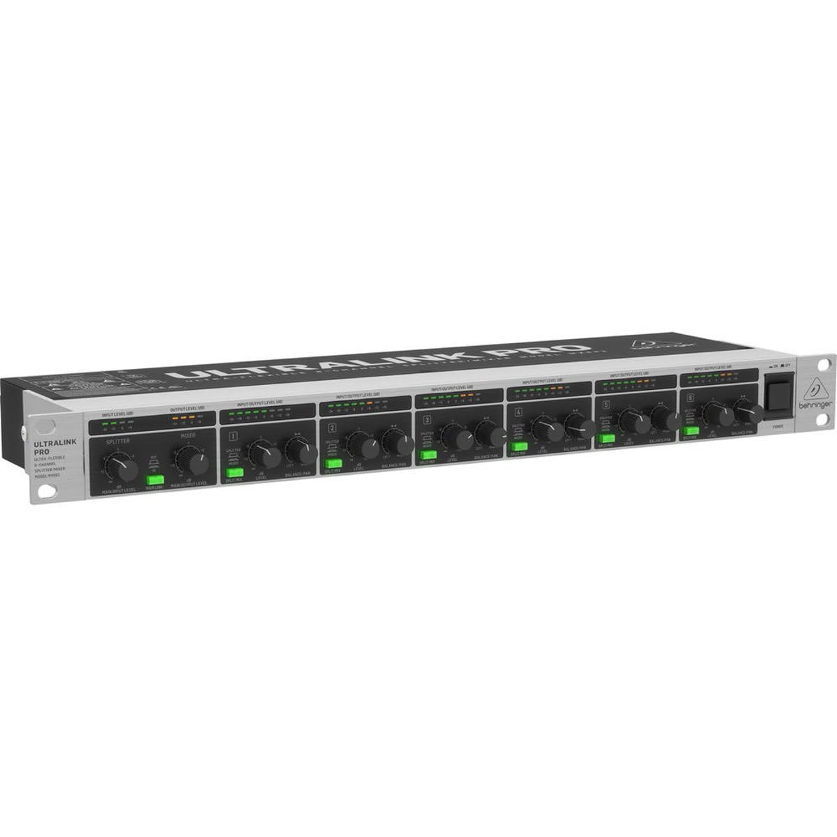 Behringer ULTRALINK PRO MX882 V2 Divisor/Mezclador ultraflexible de 8 canales