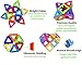 LearnFun 56 Pieces Strong Magnetic Building Block Set | Colorful 3D Construction Tiles for Children | Best Educational, Learning Preschool Creativity Kit STEM Toys for Toddlers, Kids, Girls and Boys