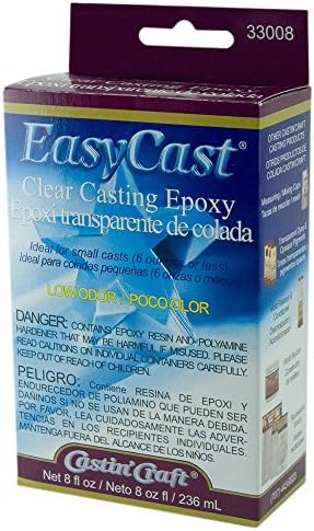 Castin Craft Easy Cast Clear Casting Epoxy Resin 8oz EasyCast 33008