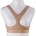 Bravity Women Anti-Wrinkle Cleavage Sleep Bra/Seamless & Adjustable Beige Size Large