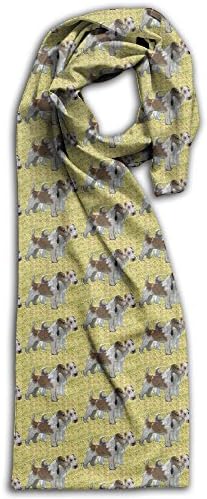 Wire Haired Fox Terrier Dog Pet Winter Light.Lightweight Scarf Print Soft Warm Towel Smelless.New Style.Fashion.Fever Stylish Scarves Best Gift