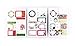 Hallmark Christmas Gift Tag Stickers, Holiday Icons (96 Labels)