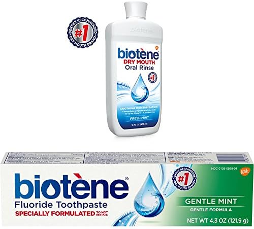 Dry Mouth Oral Rinse, Plus Specially formulated toothpaste, Bundled with Article