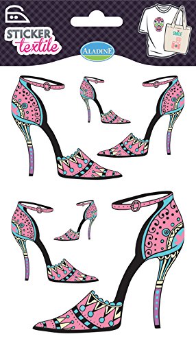 Aladine Pumps Textile Stickers (6-Piece)
