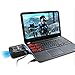 RosyMyth LPC-03 Air Extracting Laptop Cooling with Vacuum Fan - USB Powered, Wind Control, Quiet Operation, Ultra-Portable Radiators,CPU Cooler, Fan Heat Sink for Notebook, Laptop