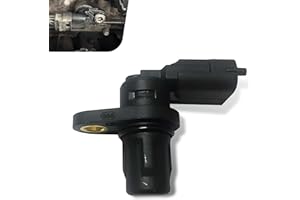 Ferianl Car Camshaft Position Sensor, Standard Replacement Number F01R00B003, Engine System Sensor with Sealing Ring, for EPC Fault Light and Weak Start, Compatible with Chery 11-19 1.6L-L4 (Black)