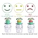 EFORCAR Car Tire Air Pressure Monitor Valve Stem Caps, Auto Wheel Sensor Indicators Alert Metal for Cars, Bikes and Motors - 4pcs/Set 2.2 BAR 32 PSI