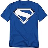 Popfunk Superman 2025 New Logo White Unisex Adult T Shirt