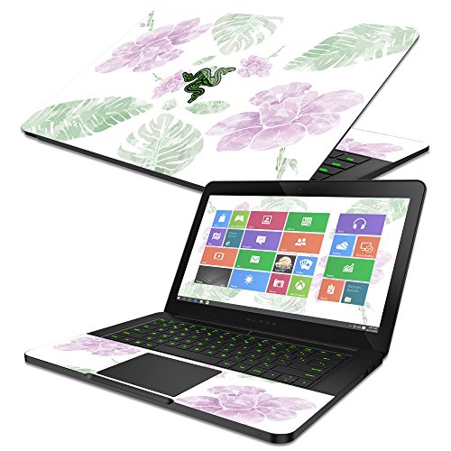 MightySkins Skin Compatible With Razer Blade 14" (2014-2017) - Water Color Flow…