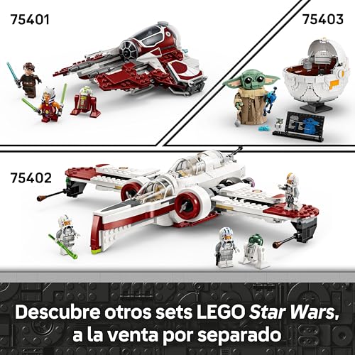 Star Wars 75399 Caza Estelar Rebelde ala-U - Maqueta de Nave de Juguete con ala Móvil, 3 Minifiguras (Inc. Cassian Andor) y Figura de Droide K-2SO - Regalo para Niños de 8+ Años y Fans de Andor