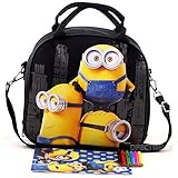 Licensed Despicable Me Minions Insulated Kids Lunch box Bag Food container Pail.