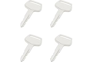 SING F LTD 4Pcs Tractor Ignition Starter Keys 194155-52160 Compatible with Yanmar EX2900 EX3200 EX450 SA221 SA424 SC2400 SC24