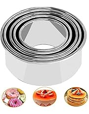 Cookie Cutters - Biscuit Cutters/Stainless Steel Dumpling Cutters/Cake Pastry Cutters / Cake Cookie Scone Cutters Molds stamps for Cooking Baking