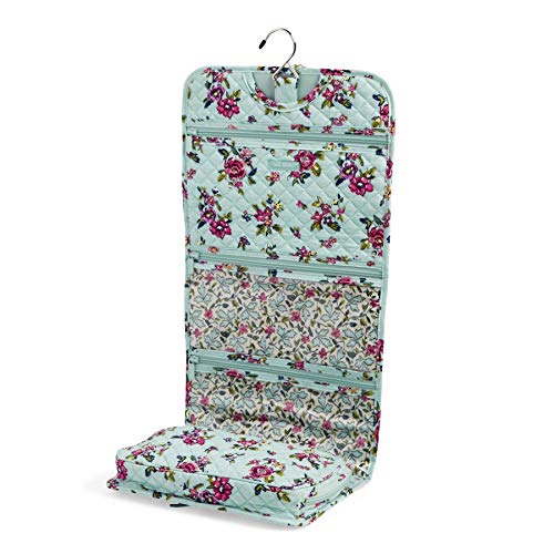 Vera Bradley Signature Cotton Hanging Travel Organizer, Water Bouquet