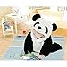 Eden Babe Romper for baby girl boy Winter Flannel Panda Onesie Outfits Suit Unisex-baby (70cm(for ages 3-6months))