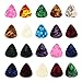 HIGHROCK Stylish Colorful Celluloid Guitar Picks Plectrums for Guitar Bass (20, 0.46mm)
