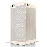 iPhone 6 Cool Thin Case, Akna Xmtreme-Fit Series**[Ultra Slim]**[Snap On] No-Slip Rubber Feel Great Grip Matte Semi-Hard Back Cover for iPhone 6 - (4.7 inch) -[Lighting Golden](U.S)