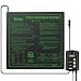 iPower 20" x 20" Warm Hydroponic Seedling Heat Mat and Digital Thermostat Control Combo Set for Seed Germination, Black primary