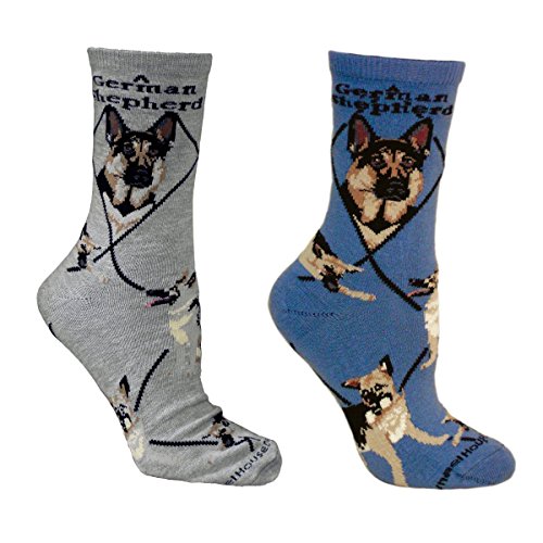 German Shepherd Socks Kritters in the Mailbox German Shepherd Sock