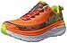 Hoka One One Mens Bondi 5 Running Shoe,  Red Orange/Gold - 10 D(M) US