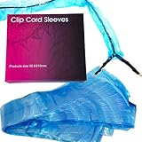 Tattoo Clip Cord Covers - 125pcs Disposable Tattoo Cover Cord Sleeves Bags Clean Barrier Supply for Tattoo Power Cord, Tattoo Supplies, Tattoo Kits, Tattoo Machine Gun Accessories