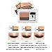 Festnight Double Color Lazy Double Layer Shadow Eyeshadow Makeup Palette Pigment Waterproof Shimmer Eye Makeup with Brush