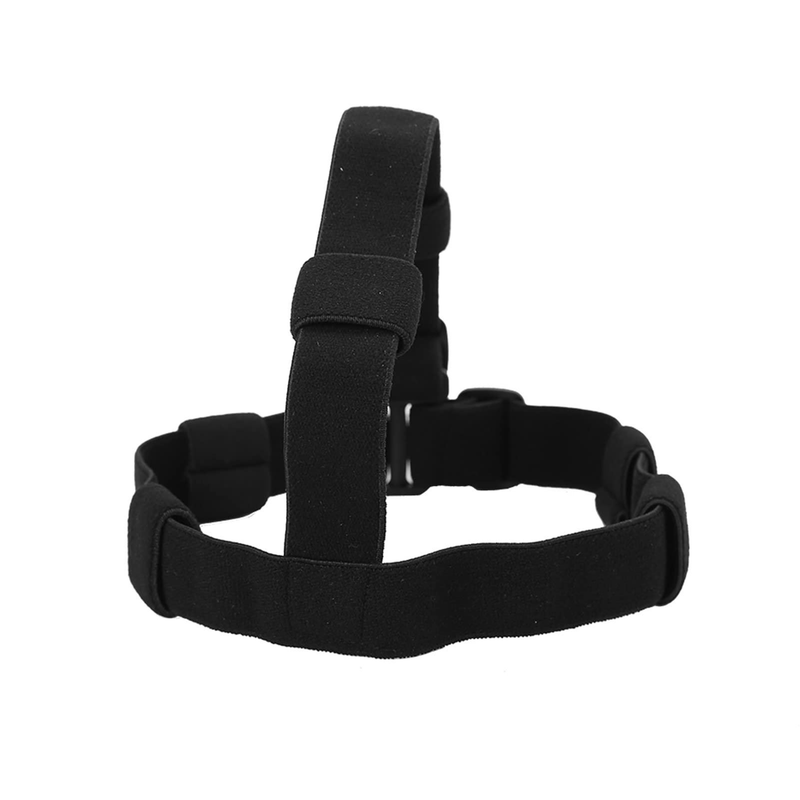 Fdit Headlamp Strap, Wear Resistant Flashlight Headband Nylon Flexible Elastic for 18650 Flashlight for Camping Hiking