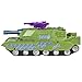 Best Choice Products Toy Transformer RC Robot Tank Remote Control Car w/ USB Charger - Green