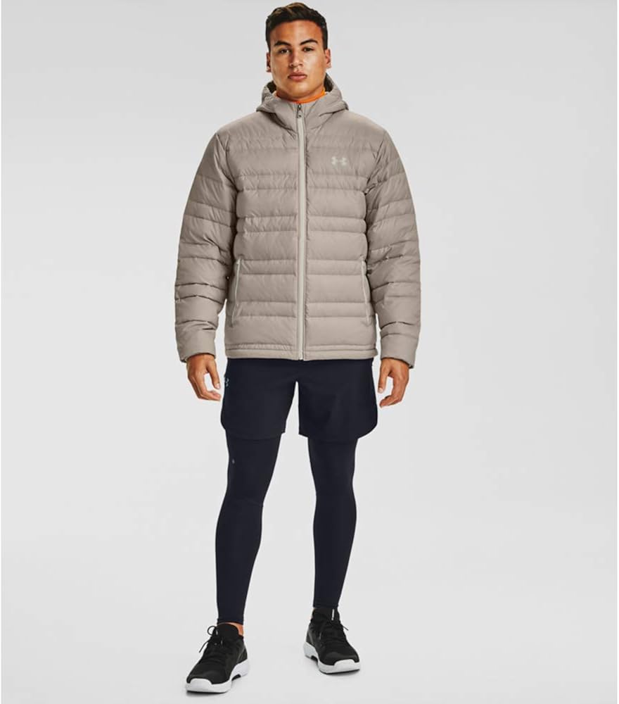 ua armour down hooded jacket