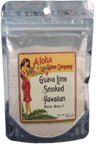 Aloha Spice Company Guava Lime Smoked Hawaiian Sea Salt