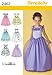 Simplicity Princess Dress Sewing Pattern for Girls, Sizes 5-8