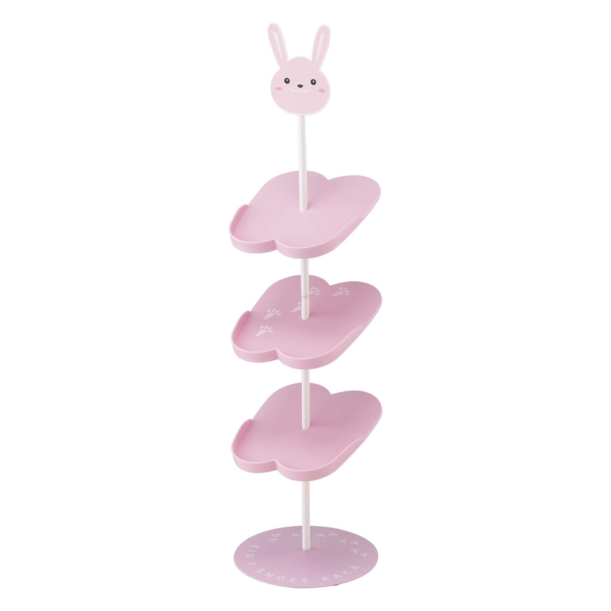 Yamazaki Shoe Rack, Alloy Steel Plastic, Pink, One Size