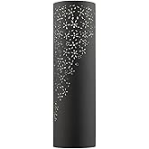 Livex Lighting Noria 2 Light Wall Sconce Black Finish