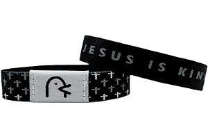 ENTTGO Bible Verse Bracelets for Men with NFC Scan‌ - Daily Bible Bracelet Touch Chip for Scripture Access, Accessories Christian Gifts(Black)