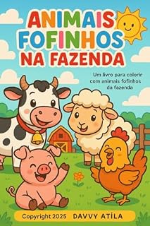Livro Animais Fofinhos Na Fazenda