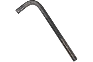1-1/4"-7 x 18" L-Bolt Concrete Anchor Bolt - Plain Finish by Conquest Fasteners