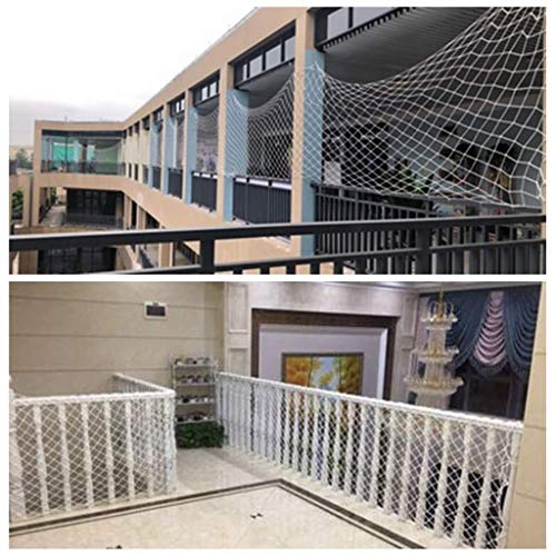 NIUFHW-Fenster-Fallschutznetz-Kinderschutz-Balkongelnder-Treppen-Sicherheit-Garten-Dekoration-Schaukel-Hngematte-BAU-Netz-Waren-Netz-Katze-Netz-Seil-Netz-Wei-Size-2-5M
