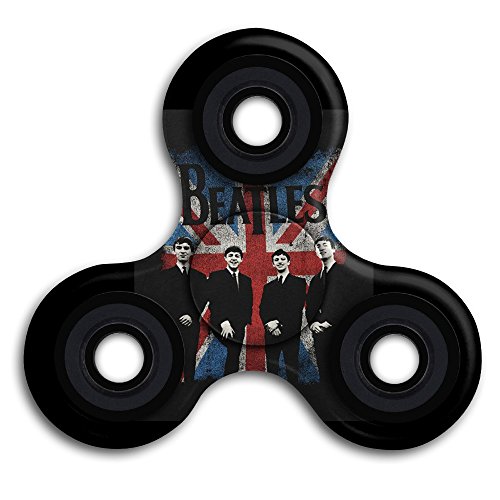 Tri Spinner Spinner Fidget Toy Hand Tri-Spinner The Beatles Union Jack Distressed New German ADHD Focus Anxiety Relief Toys EDC Helps Focus