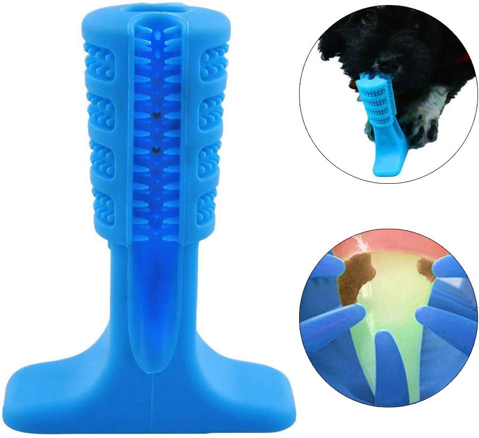 Warmsheep Doggy Brushing Stick, Effective Toothbrush for Dogs,Nontoxic