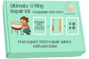 Ultimate Repair Kit for SNOO Smart Sleeper Bassinet | O-Rings, Motor Bearings, and Tools for a Complete SNOO Makeover | Free Snoo Repair Support with Purchase | Snoozy Mama - Your Leading Snoo Expert
