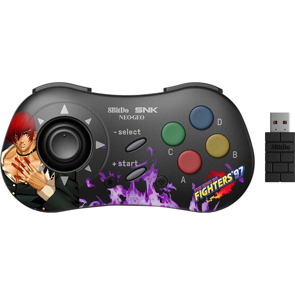 8BitDo NEOGEO Wireless Controller Iori Yagamiの商品画像