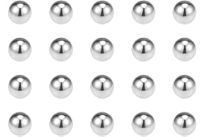 uxcell 6mm Bearing Balls 304 Stainless Steel G100 Precision Balls 100pcs