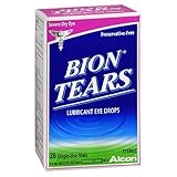 Bion Tears Lubricant Eye Drops Single Use Vials - 28 ct, Pack of 2