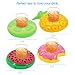 Ovinm Inflatable Drink Floats for Swimming Pool Party - Watermelon, Lime, Pineapple and Donut - 8 Pack (8 Pack)
