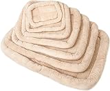 OxGord 42" by 27" Bolster Dog Crate Bedding Pad with Slumber Bumper Rim, XX-Large