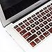 Allytech Silicone Keyboard Cover with Pattern Compatible MacBook Pro 13/15 /17 Inch (with/Without Retina Display), iMac and MacBook Air 13 Inch, Solid Wood Texture