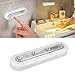 RAYKEY [Newest Generation] Touch Tap Push Sensor Light, Set of 3 Super White Bright 4-Led Battery-Operated, for Closets, Dresser, Cabinet, Attics, Gara