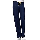 WonderWink Men's Big The Papa Unisex Seamless Scrub Pant, Navy, 3X