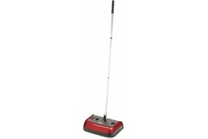 Ewbank Evolution Multi Surface Cordfree Non-Electric Portable Hardwood Floor and Carpet Sweeper with Adjustable Height