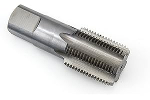 TIPLUSTA 3/8" - 18 NPT Tapered Pipe Thread Tap, High Speed Steel Pipe Thread Tap,Thread Forming Taps